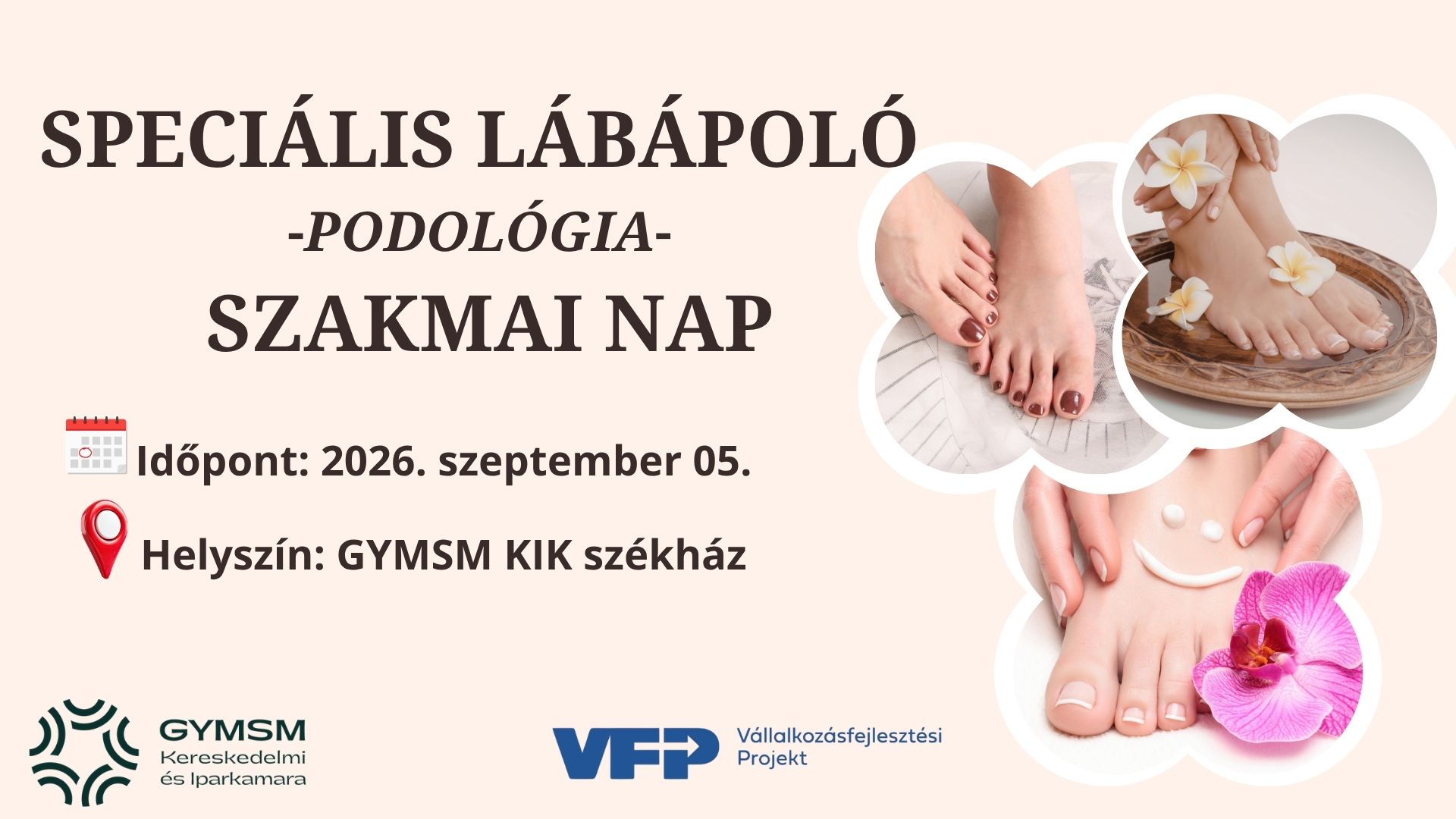 Podológia – Szakmai nap speciális lábápolók számára