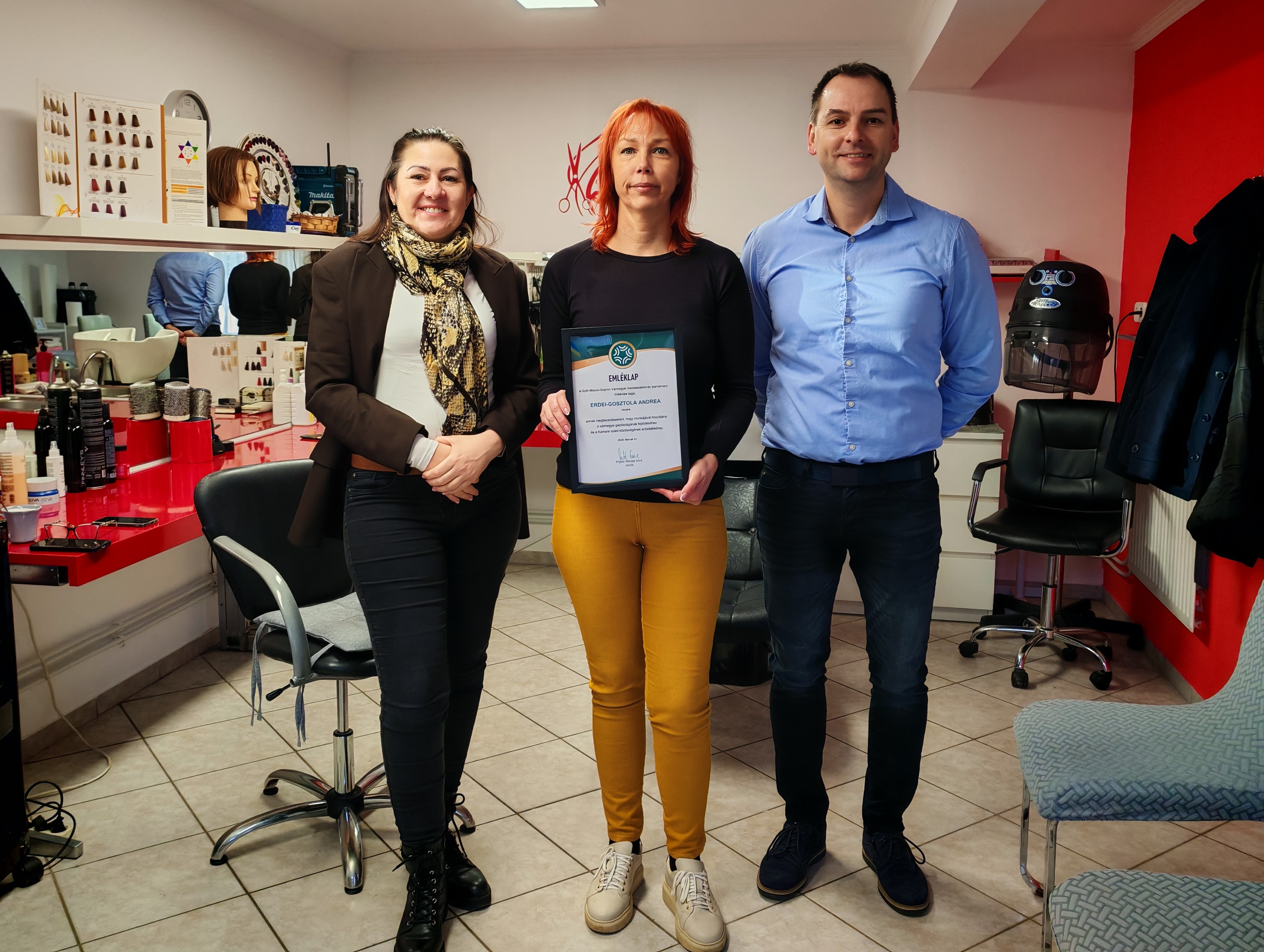 Új önkéntes tagvállalkozót köszöntött a Kamara Fertő-Rábaközi Térsége