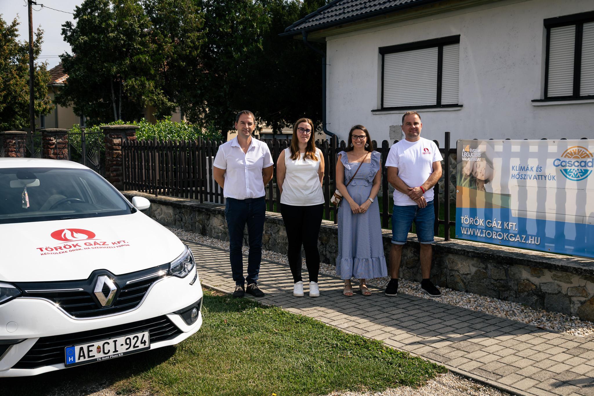 Építkezés, csapat és jövőkép – Látogatás a Török Gáz Kft.-nél
