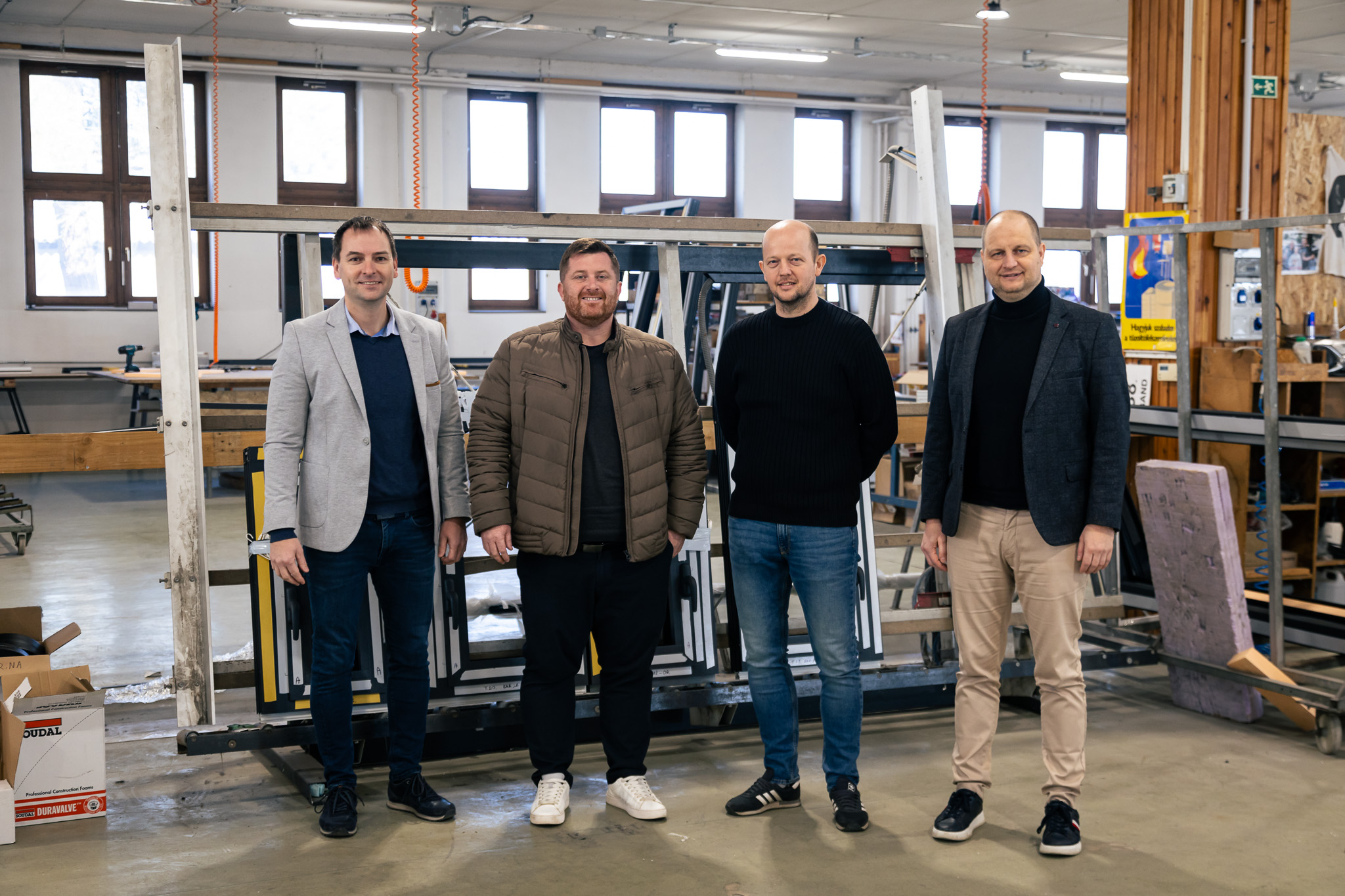 Taglátogatás a Fensterwerk Kft.-nél