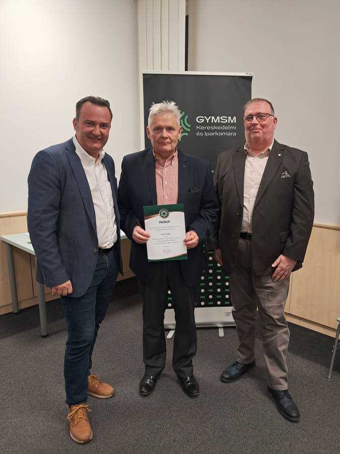 Új belépő tagját, Jung Tamást köszöntötte a Kereskedelmi Tagozat