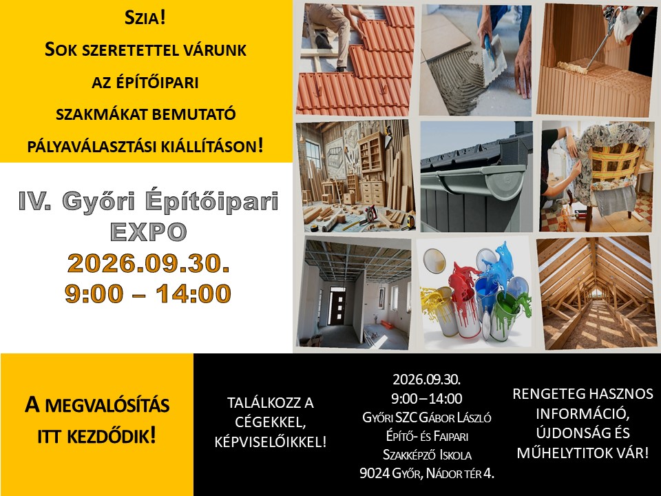 IV. Győri Építőipari Expo