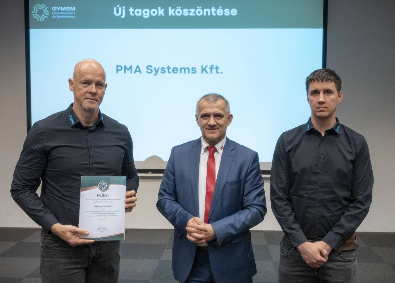 Új tagokkal bővült az Ipari Tagozat – 7 vállalkozást köszöntöttünk az évnyitón