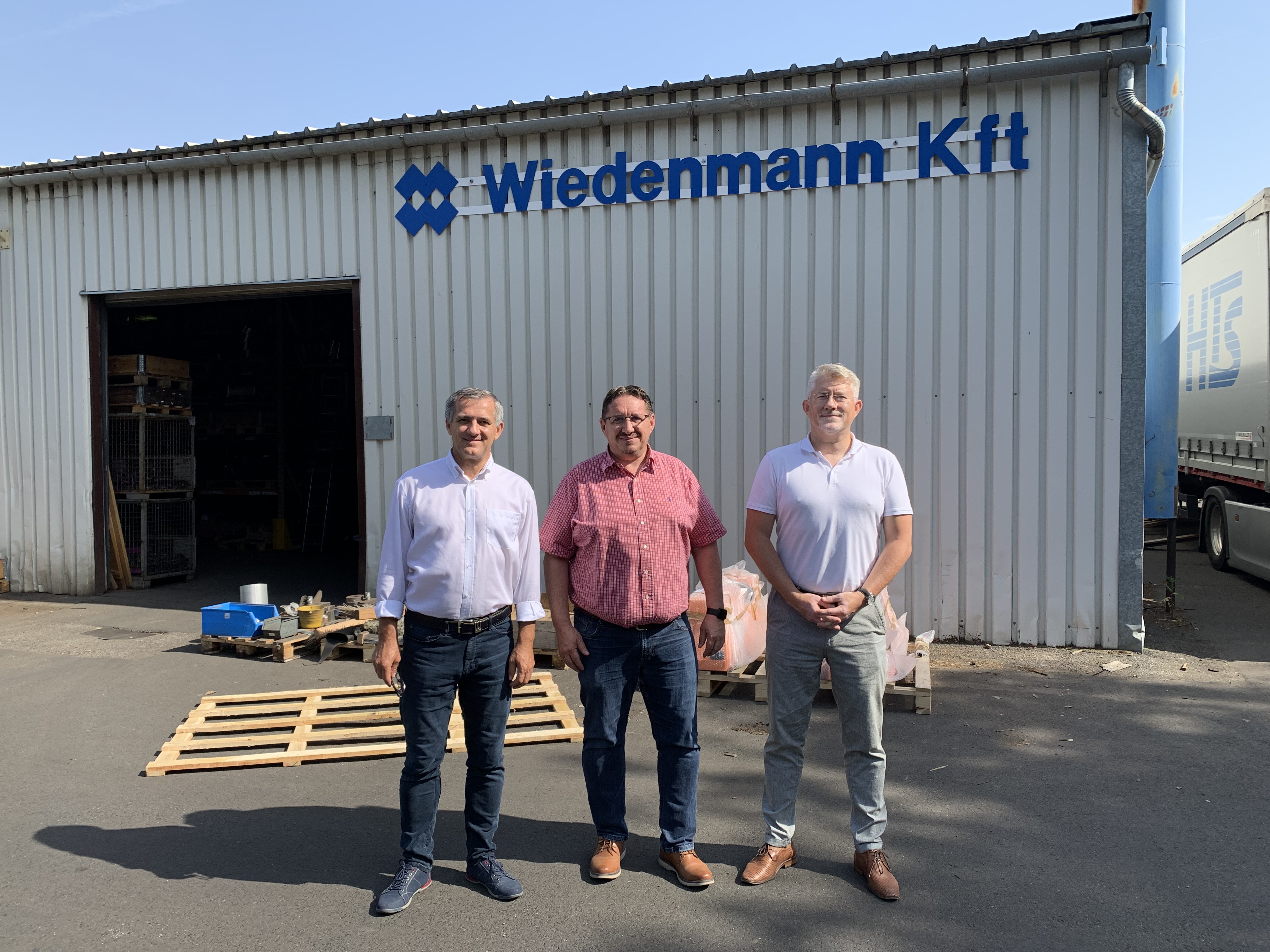 Partnerlátogatás a Wiedenmann Kft.-nél
